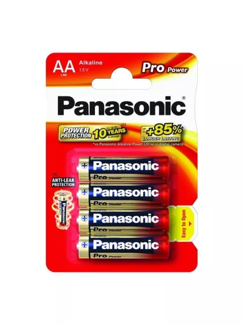 PANASONIC Pro Power 1,5 V alkáli AA szupertartós elem (4db)