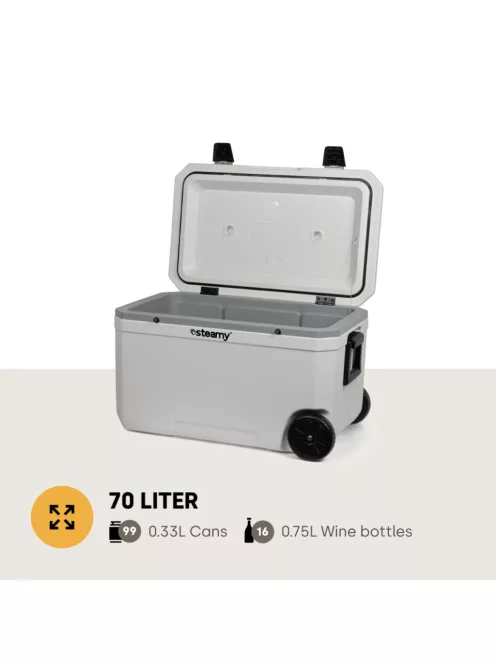STEAMY Marine 70 Gurulós Hűtőláda 70L