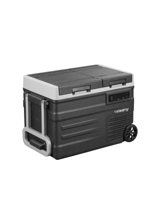 STEAMY-E Dual Zone Roller 45 Gurulós Elektromos Hűtőláda 45L
