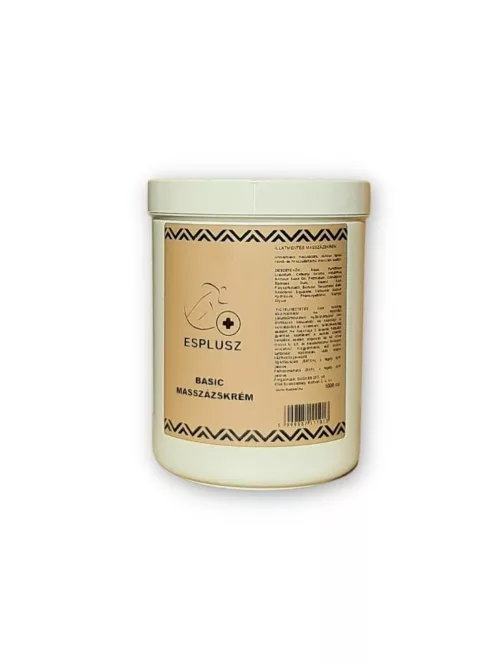 ESPLUSZ Basic Illatmentes Masszázskrém 1000 ml
