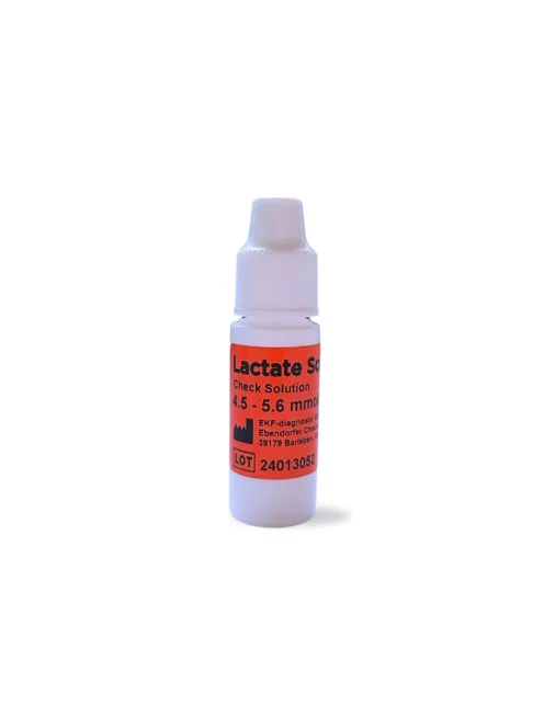 EKF Lactate Scout Laktátmérő Ellenőrző Oldat 2,5 ml, Közepes (4,5-5,6 mmol/l)