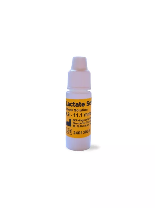 EKF Lactate Scout Laktátmérő Ellenőrző Oldat 2,5 ml, Magas (8,9-11,1 mmol/l)