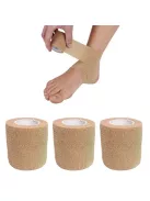 BSN MEDICAL Co-Plus latexmentes rugalmas téphető kötésrögzítő pólya 7,5cm x 3m