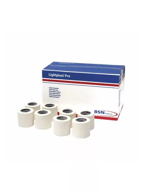 BSN MEDICAL Lightplast Pro téphető elasztikus öntapadó szalag 5cm x 6,8m (krepp tape) 24 db/doboz