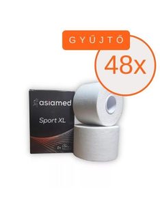   ASIAMED Sport Tape 5 cm x 13,7 m (nem elasztikus tape) 2 db/doboz (48 X GYŰJTŐ)