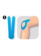 ACUTOP Classic Precut Kineziológiai Tapasz Térdre (Előre Vágott 8 adagos csomag)