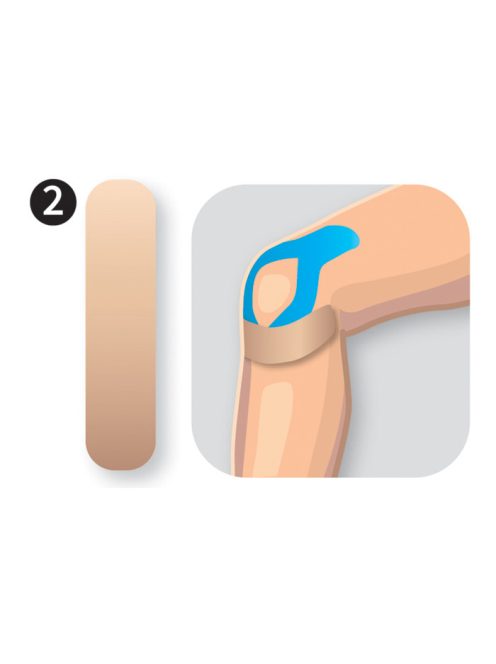 ACUTOP Classic Precut Kineziológiai Tapasz Térdre (Előre Vágott 8 adagos csomag)