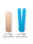 ACUTOP Classic Precut Kineziológiai Tapasz Hátra (Előre Vágott 8 adagos csomag)