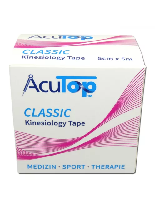 ACUTOP Classic Kineziológiai Tapasz 5 cm x 5 m Rózsaszín