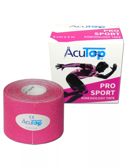 ACUTOP Pro Sport Kineziológiai Tapasz 5 cm x 5 m Rózsaszín