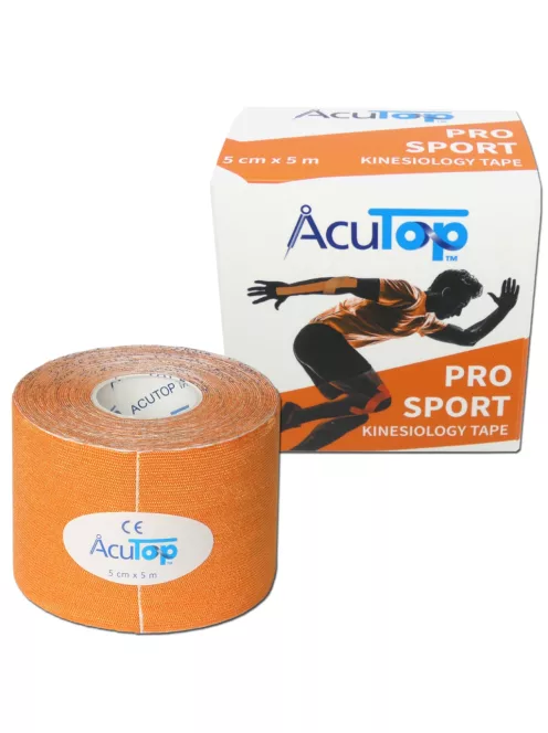 ACUTOP Pro Sport Kineziológiai Tapasz 5 cm x 5 m Narancssárga