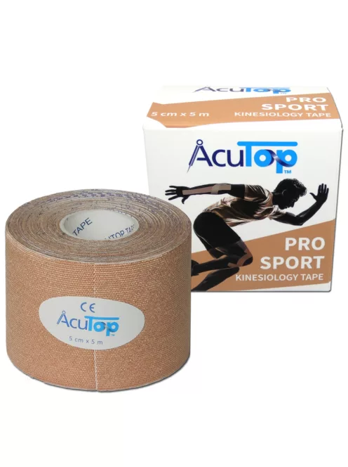 ACUTOP Pro Sport Kineziológiai Tapasz 5 cm x 5 m Bézs