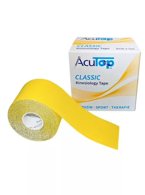 ACUTOP Classic Kineziológiai Tapasz 5 cm x 5 m Sárga