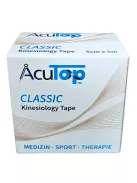 ACUTOP Classic Kineziológiai Tapasz 5 cm x 5 m Soft (festékmentes) / Fehér