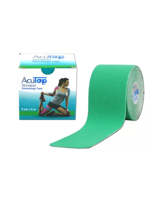 ACUTOP Premium Kineziológiai Tapasz 5 cm x 5 m Zöld