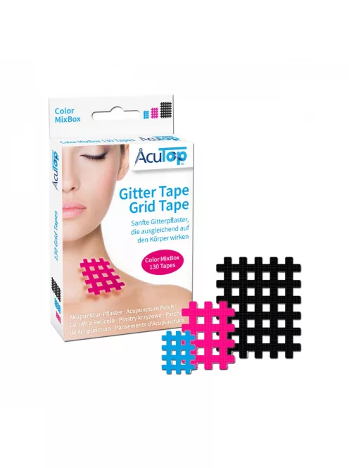 ACUTOP Gitter Tape Cross Tape MixBox (130 db/doboz) - Színes