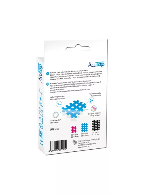 ACUTOP Gitter Tape Cross Tape MixBox (130 db/doboz) - Színes