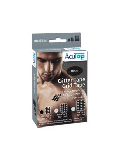   ACUTOP Gitter Tape Cross Tape Kicsi (20lap/doboz, 9db/lap) - Fekete