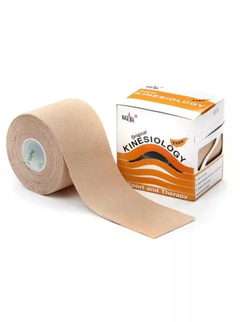 NASARA Kineziológiai Tapasz 5 cm x 5 m Bézs